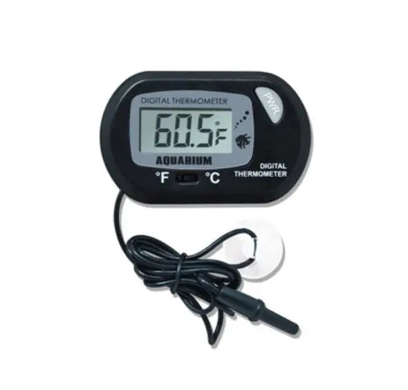 Fish Tank LCD Digital Aquarium Thermometer Temperature Water Meter Aquarium Temp Detector Fish Alarm Pet Supplies Tool Aquatic