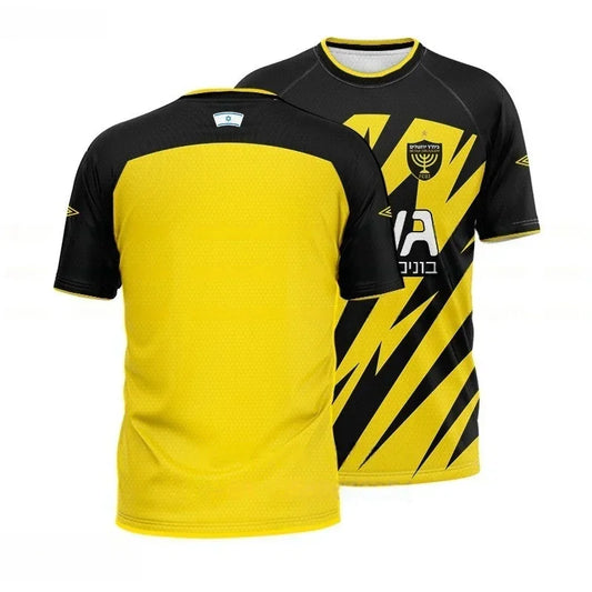 3D Printed Sports T-Shirt Men Summer Breathable Short Sleeve Loose Casual Shirt Outdoor Team Sports Top