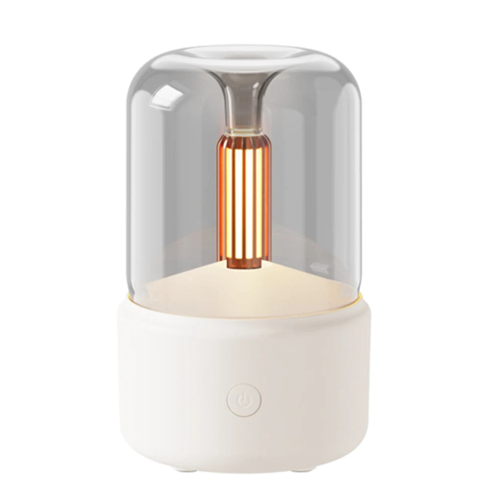 Retro Lamp Aromatherapy Diffuser Air Humidifier Home Room Fragrance USB Electric Ultrasonic Aroma Essential Oil Difusor