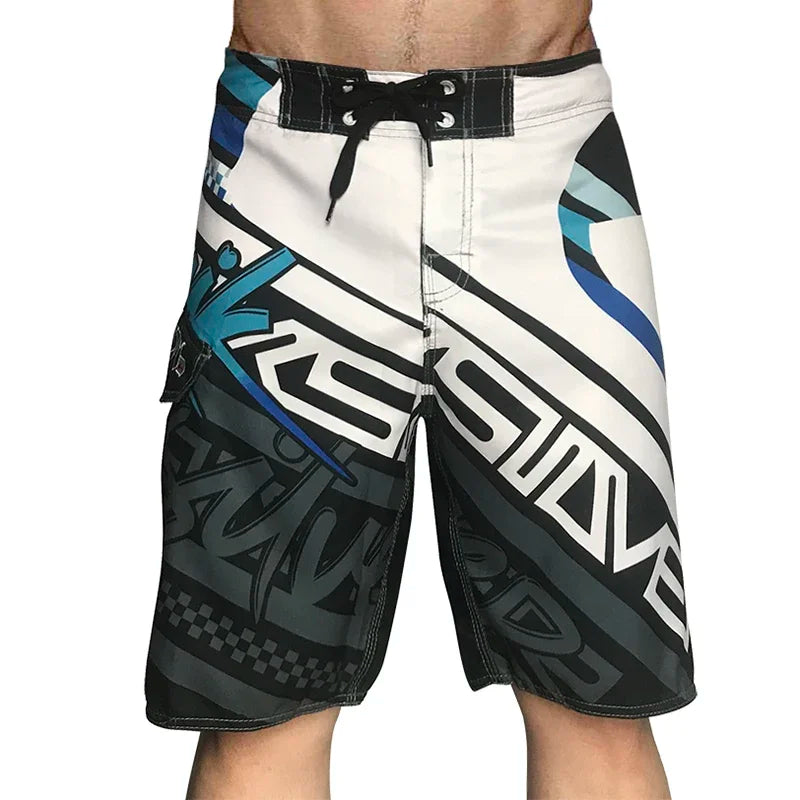Plus Size Men's Swimming Shorts Board Shorts Bermuda Surfing Swim Shorts Dry Fit Boardshorts Swimwear Trunks Running Beach Pants