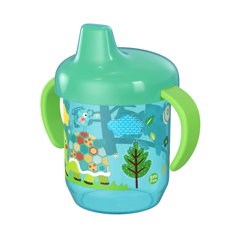Baby Duckbill Drinking Cup Wide Mouth Cup Double Easy-grip Handle for Tiny Hands,for Toddlers Transition to Independent Drinking