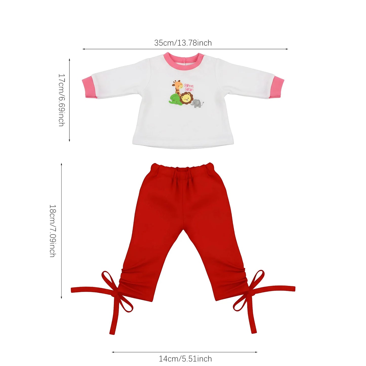 Doll Clothes Pretty Dresses Coat Daily Clothing Fashion Set For 43CM Baby Doll&18Inch American Doll,Girl Toys DIY Gifts