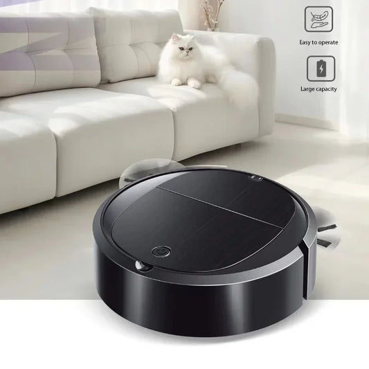 Long battery life Automatic Sweeping Robot Portable Mini Home Vacuum Cleaner USB Rechargeable Wet Dry 3-in-1 Sweeping Machine