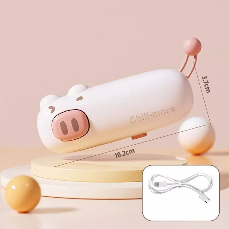 Mini Heat Sealer 2 in 1 Rechargeable HandheldBag Sealer With Cutter Magnet Bag Resealer Machine for Plastic Bags Snack Bags