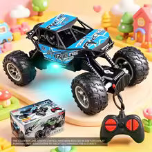 4-Way Remote Control Car with Lights