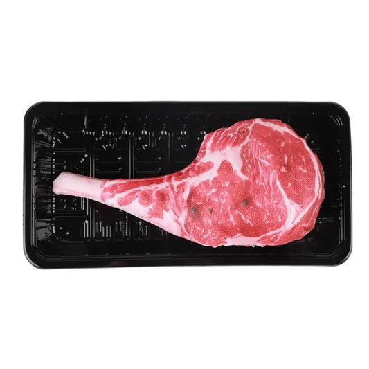 Simulation Squeaky Bone Dog Toys Steak Bite-Resistant Clean Dog Chew Puppy Training Toy Soft Steak Carrot Animal Pet Supplies