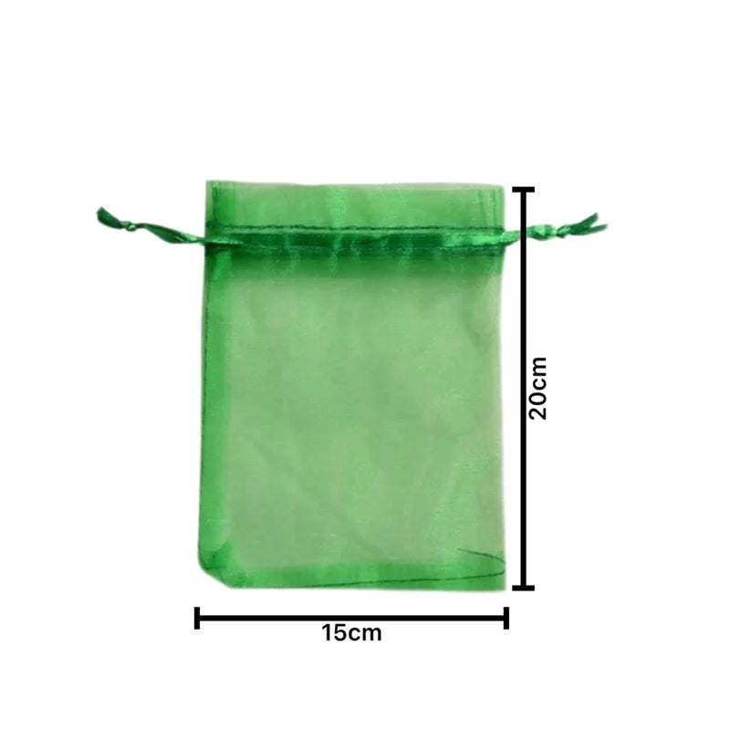 1/5/50/100Pcs Grapes Fruit Protection Bags Pest Control Anti-Bird Garden Netting Bags Mesh Agricultural Tree Garden Tool Bags