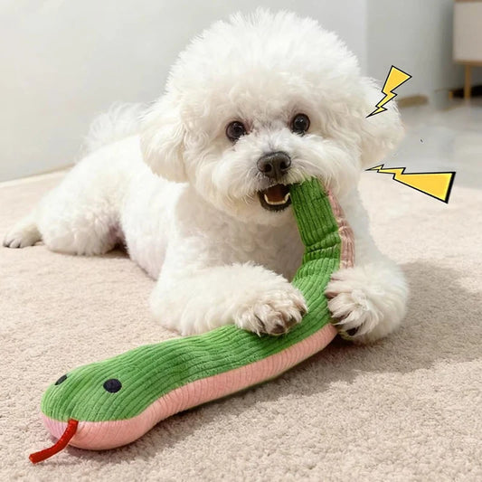 Hot sale Dog Toy Snake Interactive Toy Kitten Kick Toy Interactive Pet Toy for Indoor Cats 16.5 Inches Pet Supplies