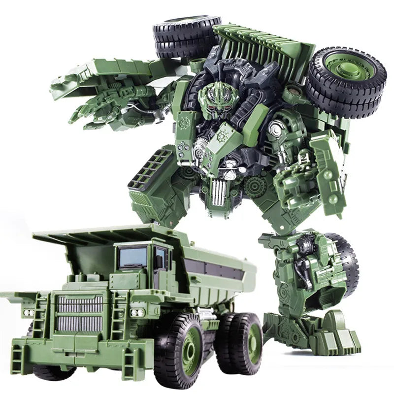 AOYI Cool 8 IN 1 Oversize Devastator Toys Boy Anime Hook Action Figures Robot Car Engineering Vehicle Model Kids