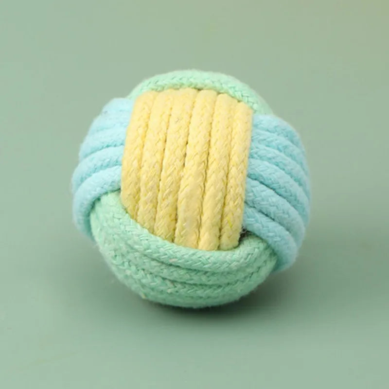 Cat Toys Cotton Balls Interactive Cat Toy Self Hi Cotton Ball Chew Toys for Cats Grinding Cat Toy Teeth Cleaning Pet Supplies