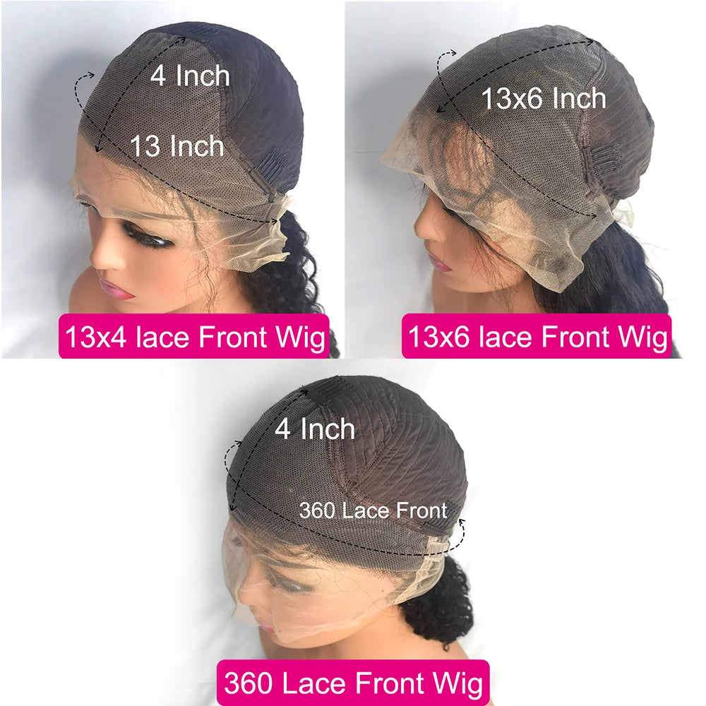 30 40 Inch Body Wave 13x4 13x6 Hd Lace Frontal Wigs For Brazilian Women Human Hair Wigs Lace Front Pre Plucked Human Hair Wig