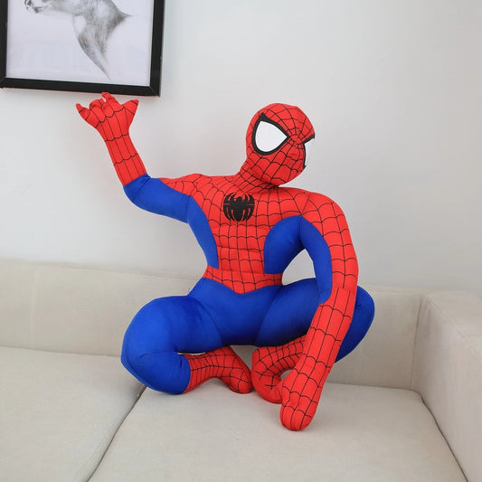 High Quality Spider Man Plush Toy Cartoon Stuffed Anime superhero Plushies Lovely Doll Hug Pillow Home Decor Birthday Gifts Kids