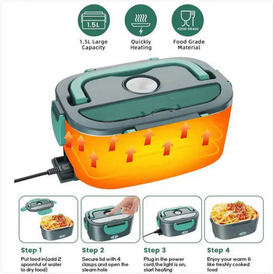 Portable Electric Lunch Box Food Warmer
