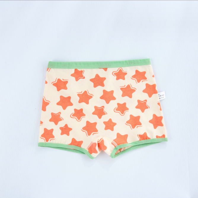 Cute Cotton Boxer Briefs for Kids 1-8 Years Old
