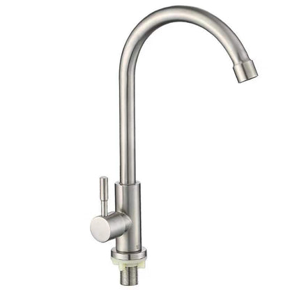304 Stainless Steel Pull-Down Kitchen Faucet (Home Use)