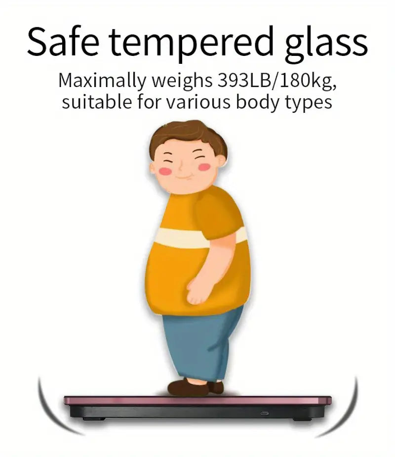 Smart Electronic Floor Weight Scale with LED Display