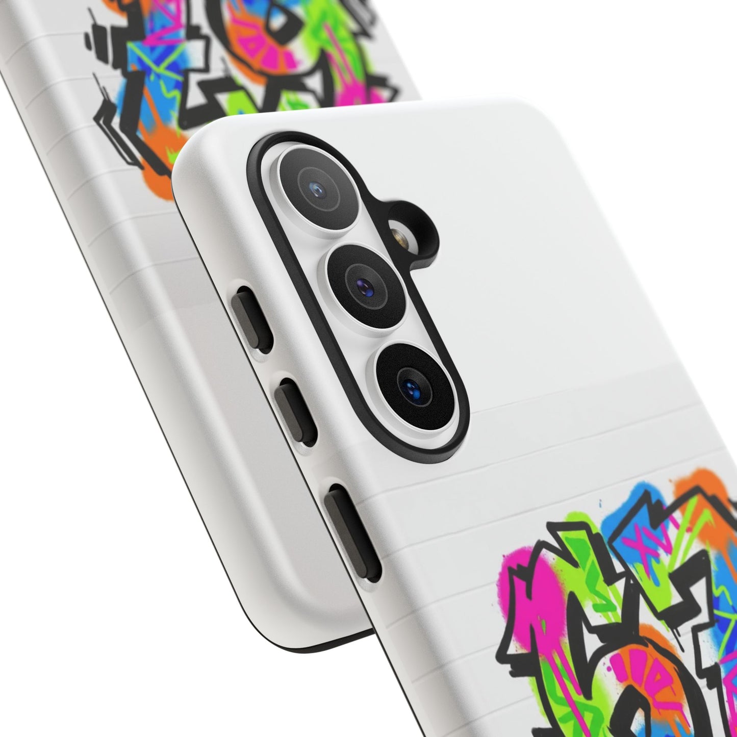 Graffiti '67' Phone Case — Colorful Urban Street Art Protective Cover