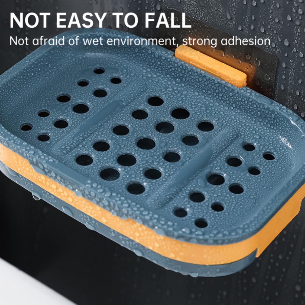 Double Layer Soap Box with Drainage for Travel Use