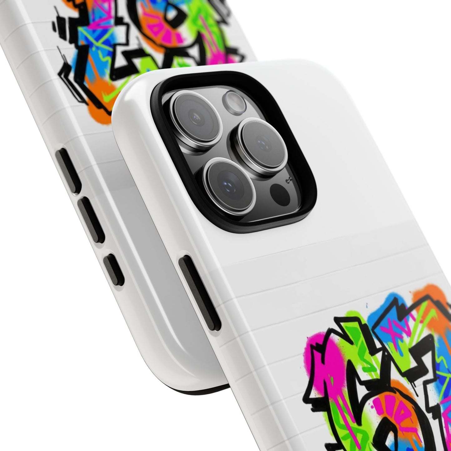 Graffiti '67' Phone Case — Colorful Urban Street Art Protective Cover