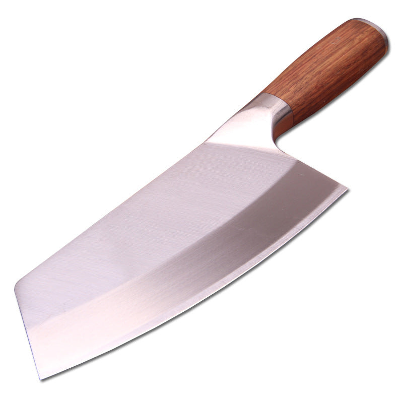 Stainless Steel Multi-Purpose Knife with Wood Handle
