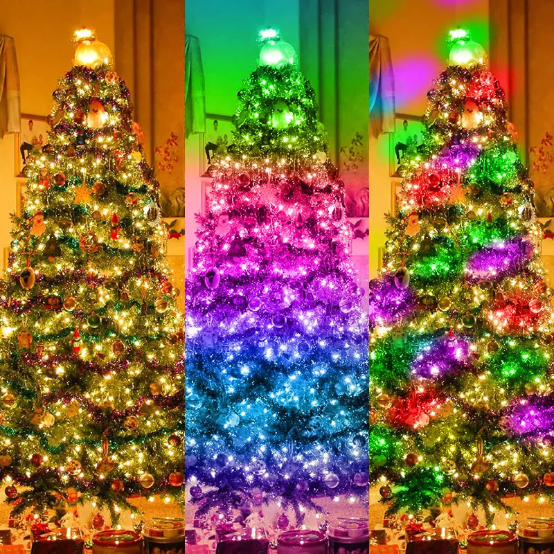 RGB IC LED Fairy String Lights with Smart APP Control