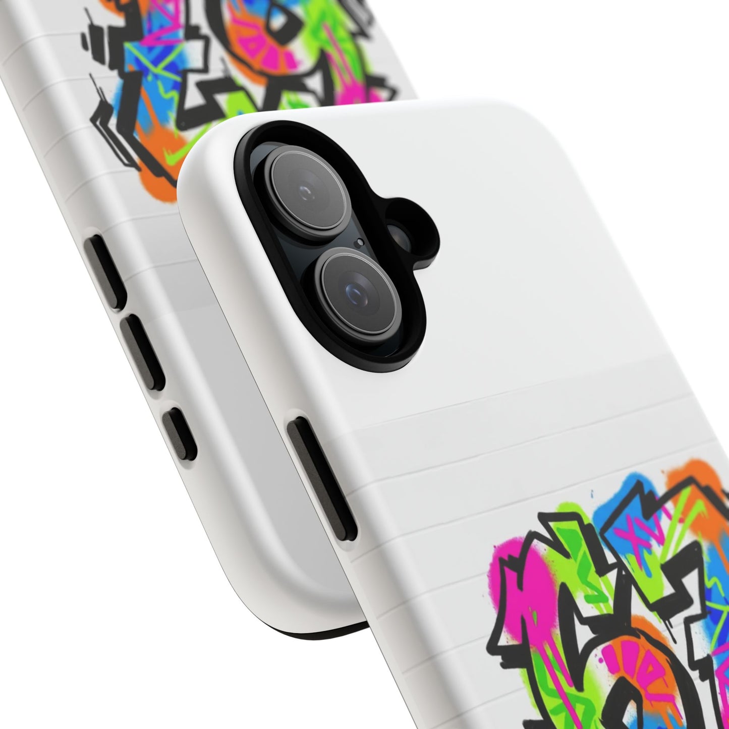 Graffiti '67' Phone Case — Colorful Urban Street Art Protective Cover