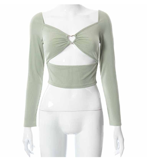 Women's Sexy Cross Hollow Strapless Halter Top