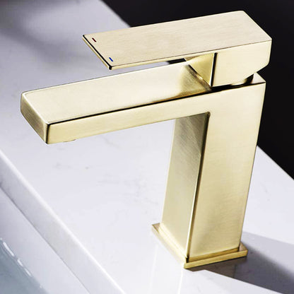 304 Stainless Steel Sink Faucet with Black Finish