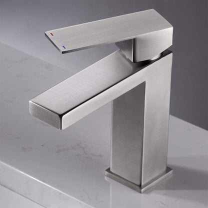 304 Stainless Steel Sink Faucet with Black Finish