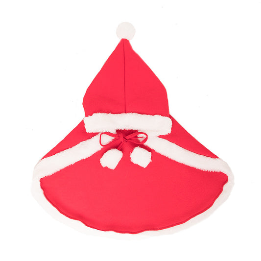 Festive Pet Cloak for New Year and Christmas