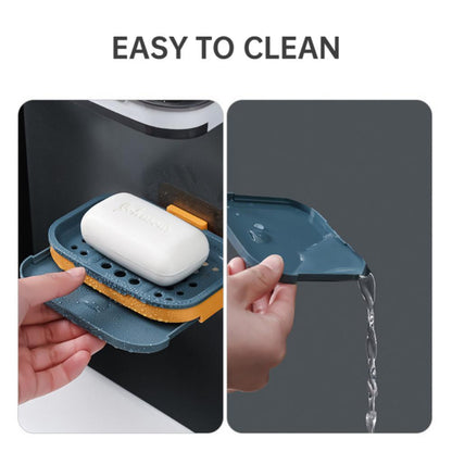 Double Layer Soap Box with Drainage for Travel Use