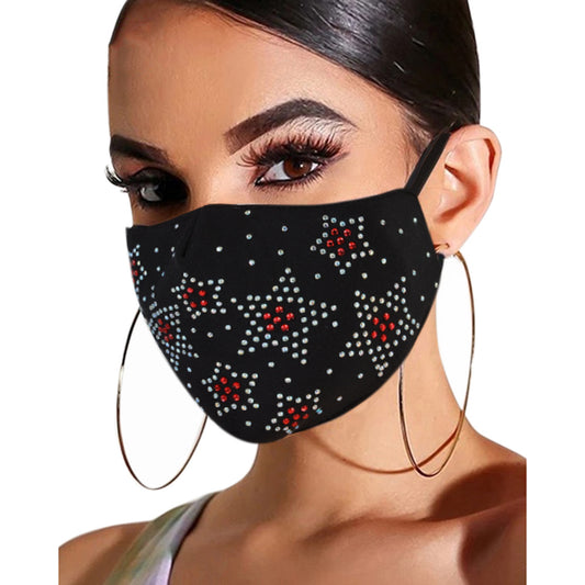 Rhinestone Jewelry Masks for Spring and Summer