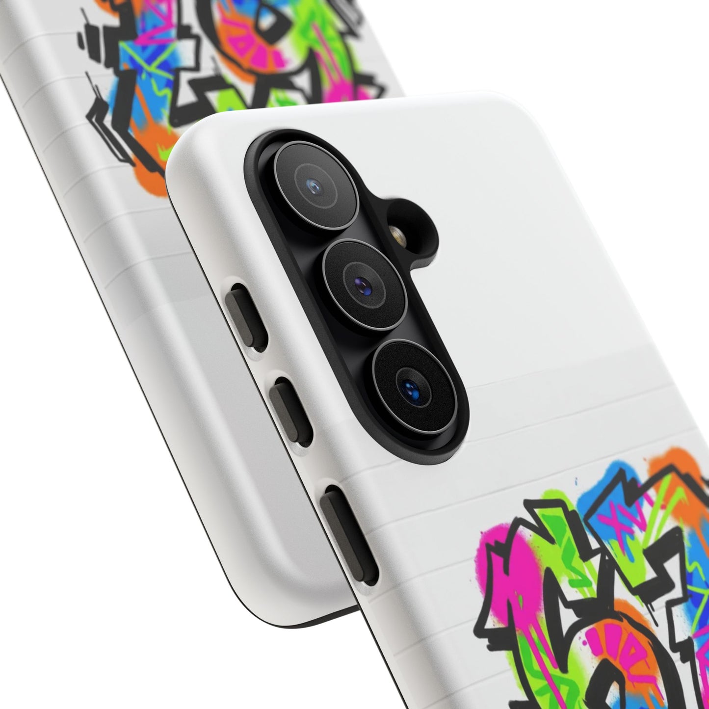 Graffiti '67' Phone Case — Colorful Urban Street Art Protective Cover