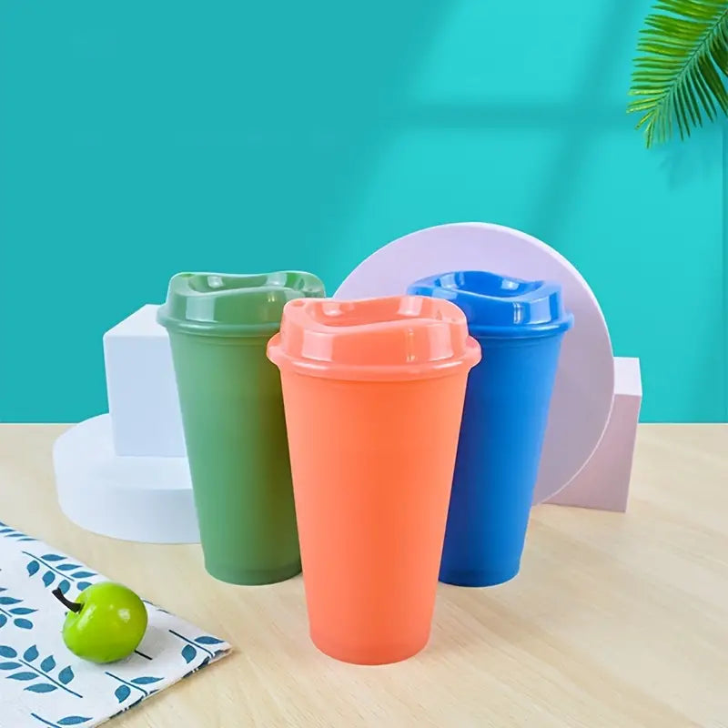 Color Changing Temperature-Sensitive Plastic Cup