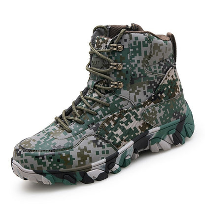 High-Top Shoes for Trendy Outdoor Sports in Autumn