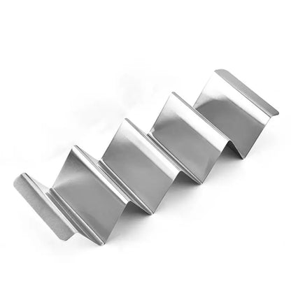 Stainless Steel W-Shaped Taco and Pancake Holder (1 pc)