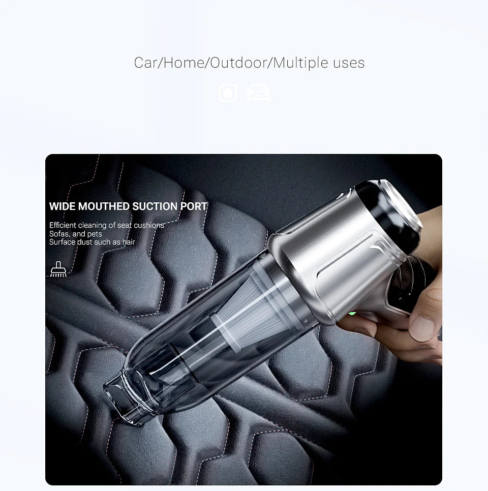 SZUK Mini Car Vacuum Cleaner 638000Pa Wireless Handheld Cleaner Cleaning Machine Strong Powerful Portable Vacuum Cleaner Car