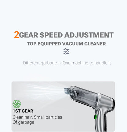 SZUK Mini Car Vacuum Cleaner 638000Pa Wireless Handheld Cleaner Cleaning Machine Strong Powerful Portable Vacuum Cleaner Car