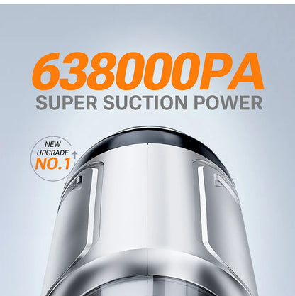 SZUK Mini Car Vacuum Cleaner 638000Pa Wireless Handheld Cleaner Cleaning Machine Strong Powerful Portable Vacuum Cleaner Car
