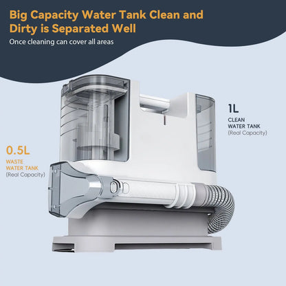 Hand carpet clean, spot painting machine with 9Kpa cable, 400W, for wet fabric, carpet, sofa, portable fart car
