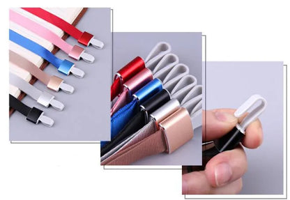 Credit Card Cover Women Aluminum Alloy Work Name Card Holders Case Business Work Card ID Badge Lanyard Holder Metal Bags