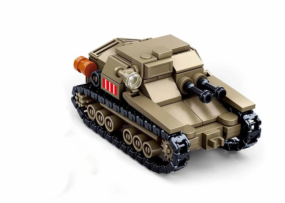 Military Vehicles Tank Sets SWAT Army City Police T34 Model Building Blocks DIY Brick Kids Toys Classic World War II WW2