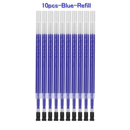 Gel Pens 0.35mm Red/Black/Blue Ink Set Refills Rod Gel Pen For Handle Marker School Office Stationery Student Writing Supplies