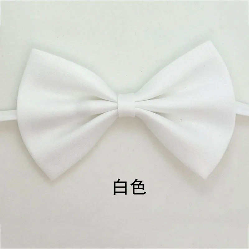 Dog Bow Tie Adjustable Dog Cat Necklace Neck Tie Cute Convenient Pet Accessories Bow Tie Formal Puppy Bowtie Collar Pet Supplies
