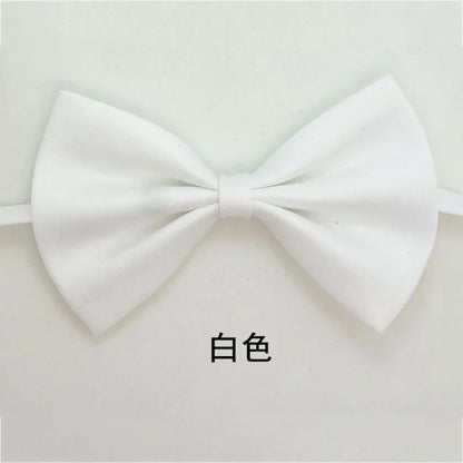 Dog Bow Tie Adjustable Dog Cat Necklace Neck Tie Cute Convenient Pet Accessories Bow Tie Formal Puppy Bowtie Collar Pet Supplies