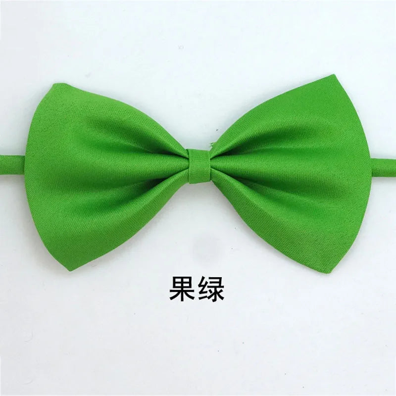 Dog Bow Tie Adjustable Dog Cat Necklace Neck Tie Cute Convenient Pet Accessories Bow Tie Formal Puppy Bowtie Collar Pet Supplies