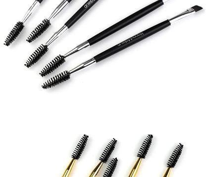 Double-headed Eyelash Brush Eyebrow Comb Eyebrow Brush Professional Makeup Brushes for Eye Brow Eyelash Extension Make Up Tools