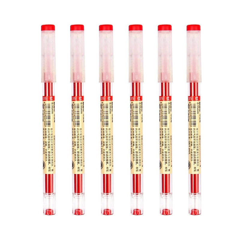 Gel Pens 0.35mm Red/Black/Blue Ink Set Refills Rod Gel Pen For Handle Marker School Office Stationery Student Writing Supplies