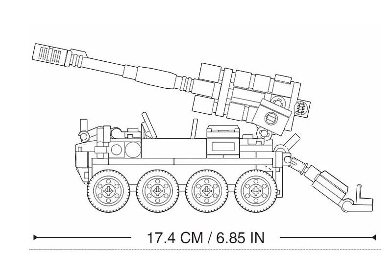 Military Vehicles Tank Sets SWAT Army City Police T34 Model Building Blocks DIY Brick Kids Toys Classic World War II WW2