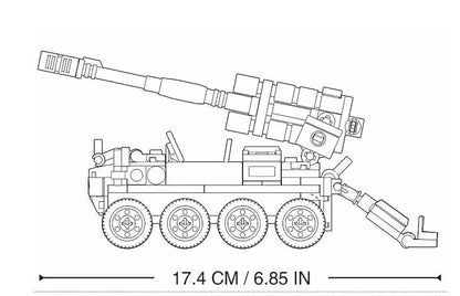 Military Vehicles Tank Sets SWAT Army City Police T34 Model Building Blocks DIY Brick Kids Toys Classic World War II WW2